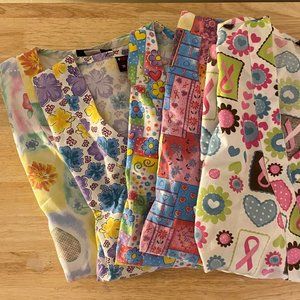 Scrub Tops Women Size Medium by Melrose